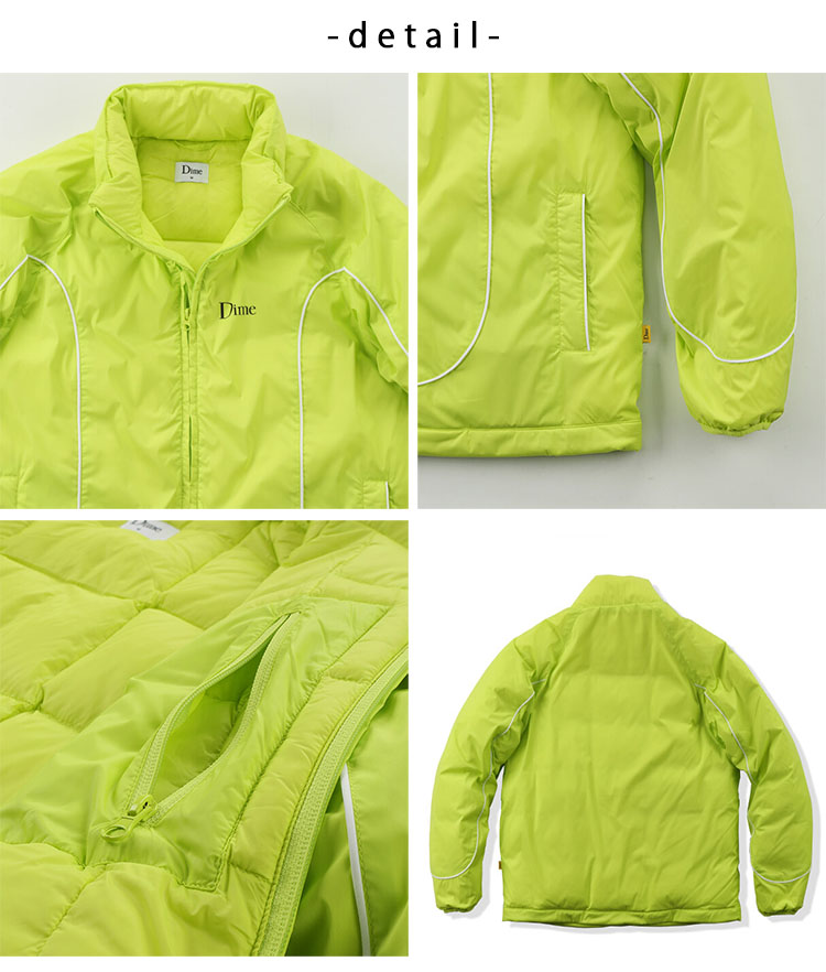 楽天市場】Dime ダイム ダウンジャケット COURT PUFFER JACKET NEON