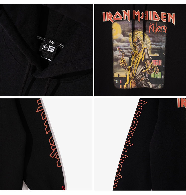 楽天市場】NEWERA ニューエラ パーカー PULLOVER HOODIE IRON MAIDEN
