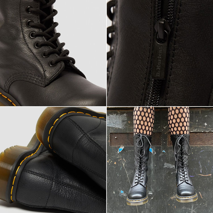 楽天市場】Dr.Martens ドクターマーチン サイドジップ ロングブーツ