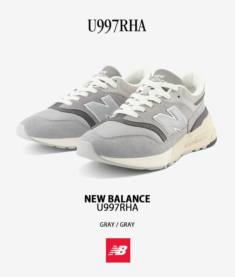 楽天市場】New Balance ニューバランス スニーカー U997RHA GRAY GRAY