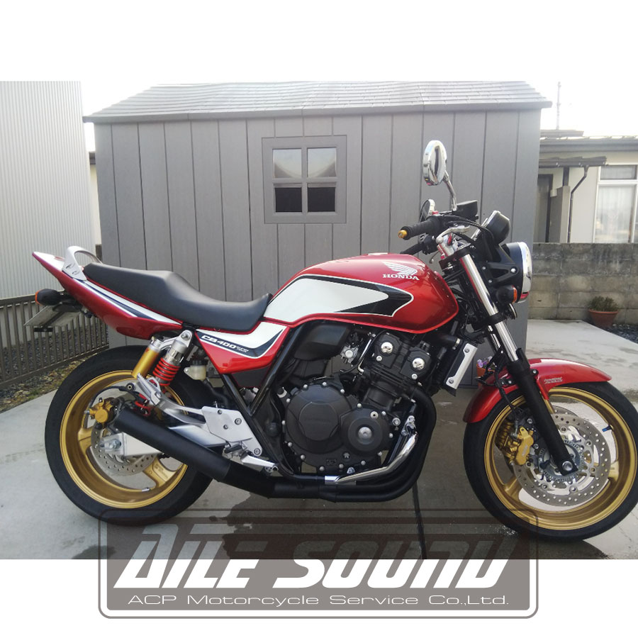 楽天市場】CB400SF HYPER VTEC (NC42) エルサウンド ショート管