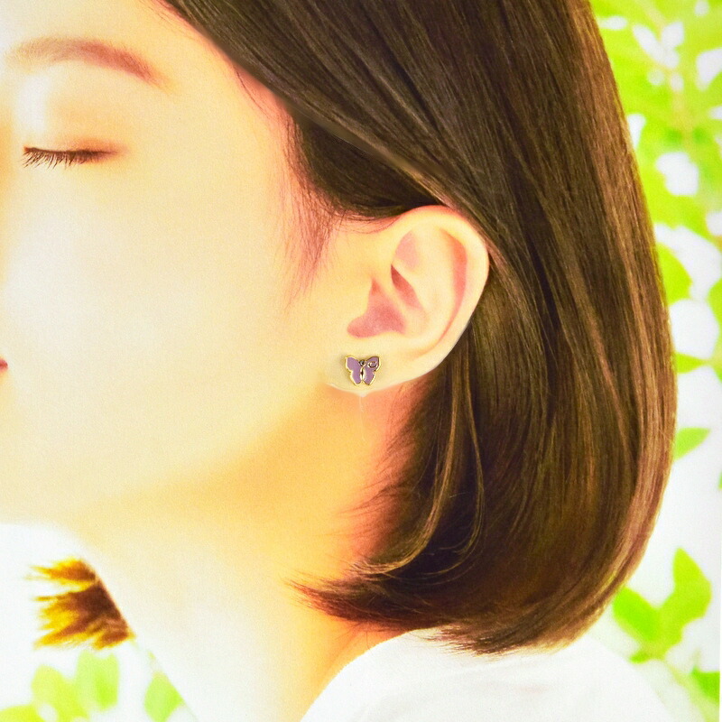 楽天市場】コーチ ピアス ガーデンバタフライ スタッドピアス CT208