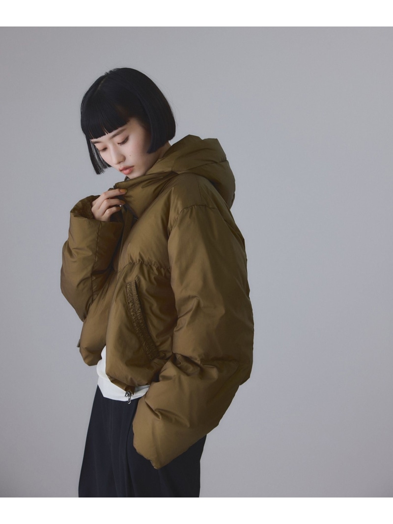 楽天市場】【サステナブル】2WAYフーディショートダウン/撥水 ADAM ET