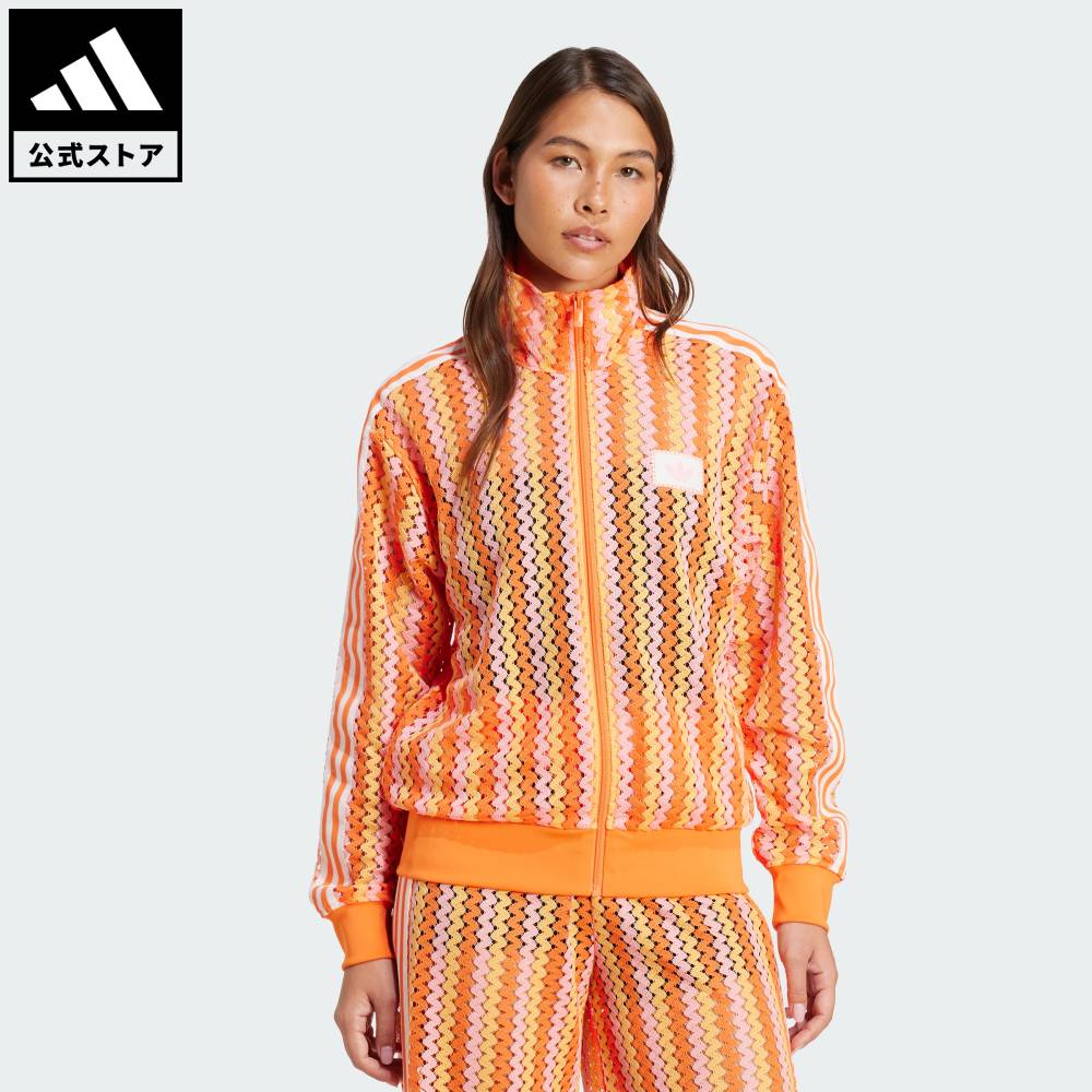 楽天市場】アディダス トラックトップ ピンクの通販