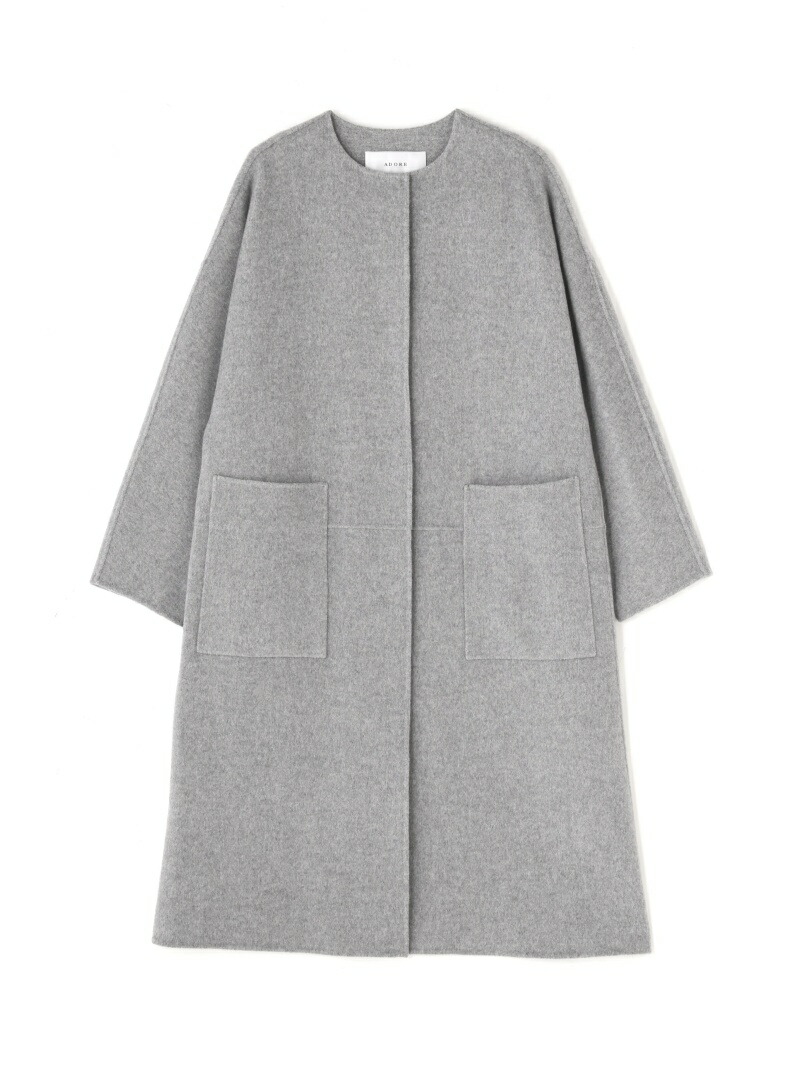 楽天市場】【SALE／30%OFF】ラムウールショートビーバーロングコート