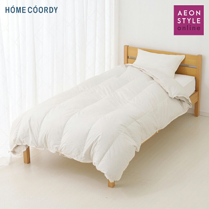 楽天市場】羽毛ふとん トップバリュ ホームコーディ 2枚合わせ羽毛掛