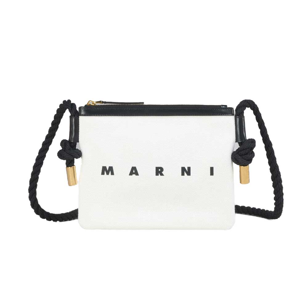 楽天市場】MARNI｜マルニ キャンバス製 MARCEL ポーチ PHMO0011U4