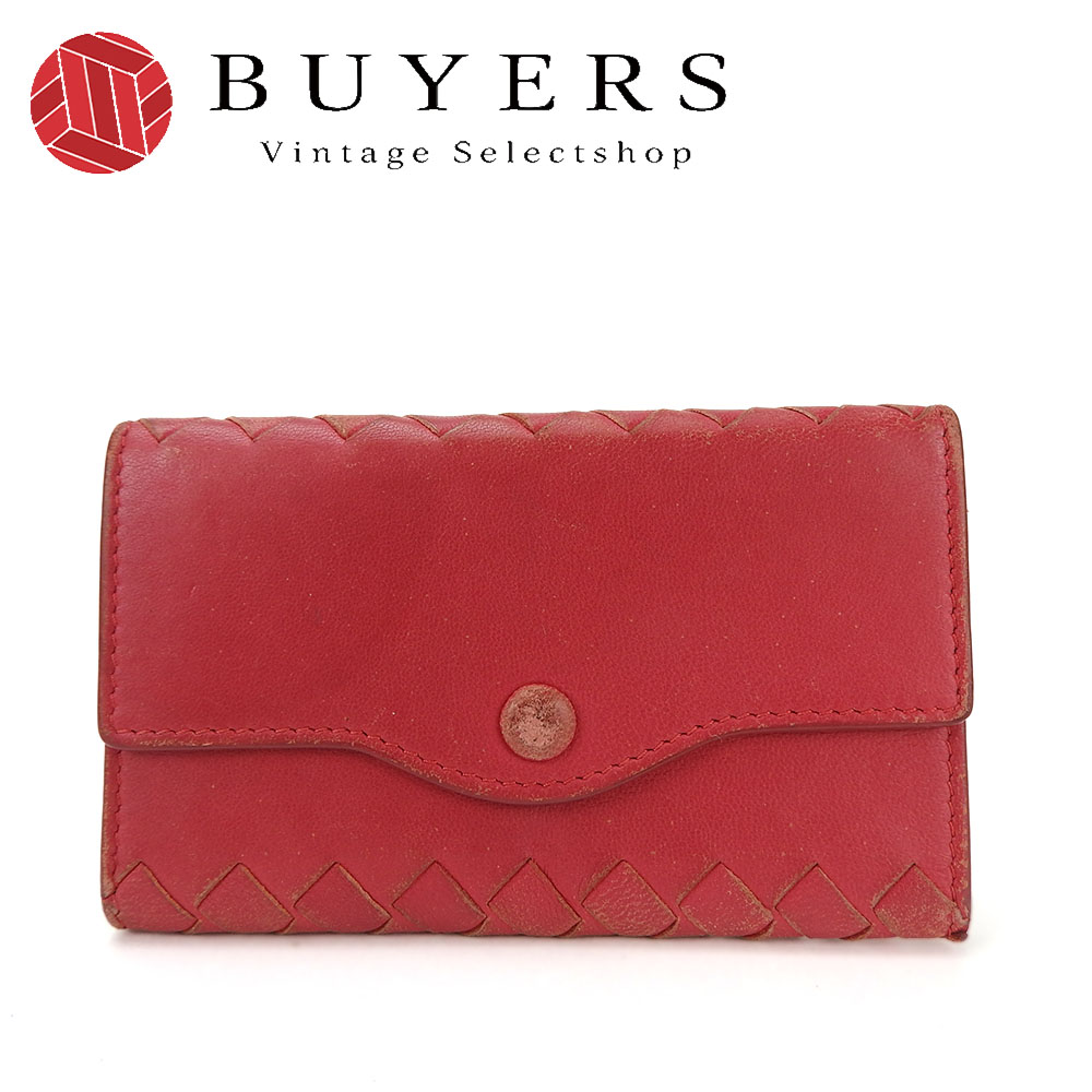 楽天市場】ボッテガヴェネタ キーケース 赤の通販