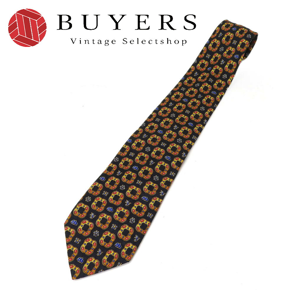 楽天市場】【中古】 クリスチャンディオール ネクタイ シルク ネイビー