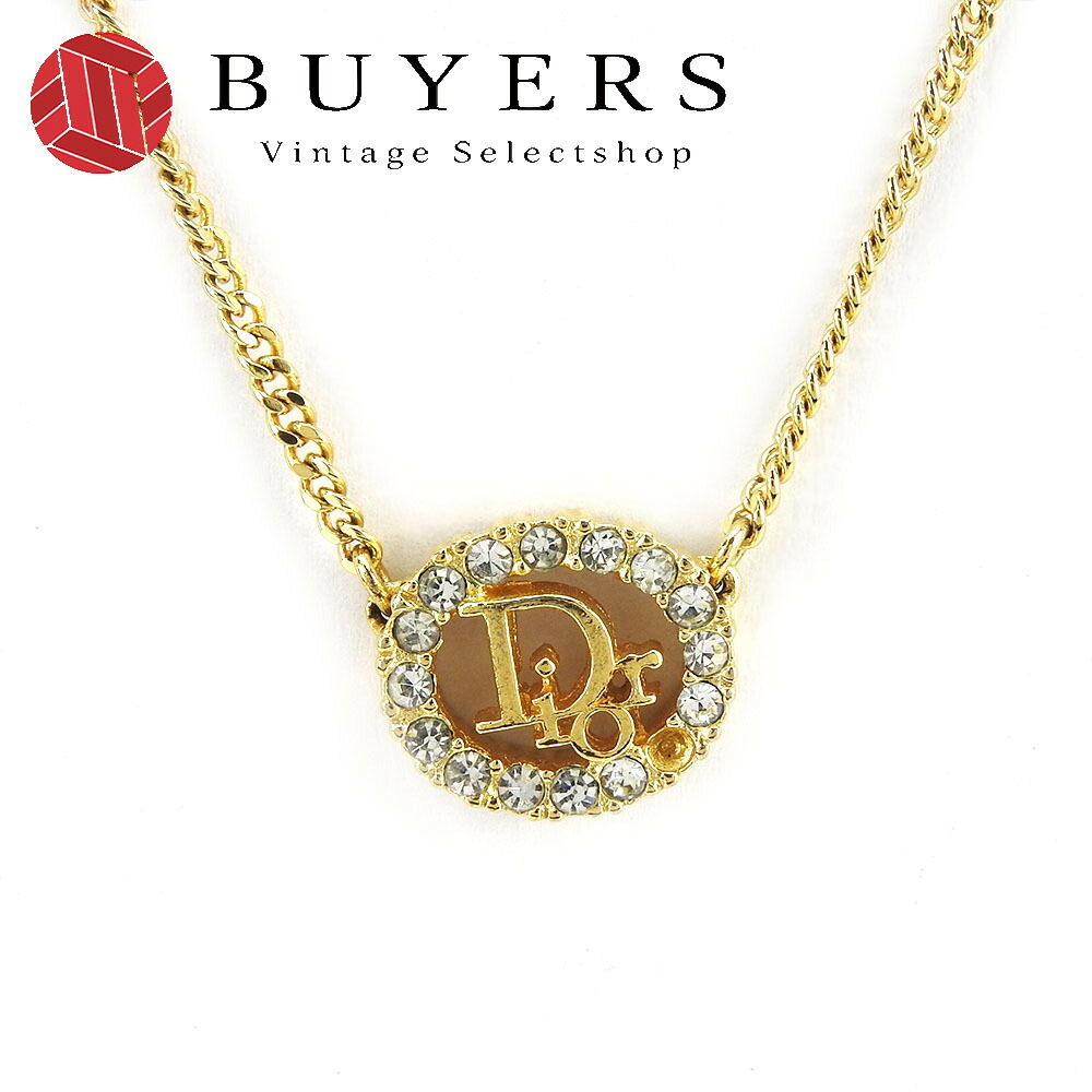 楽天市場】【中古】 クリスチャンディオール ネックレス メタル