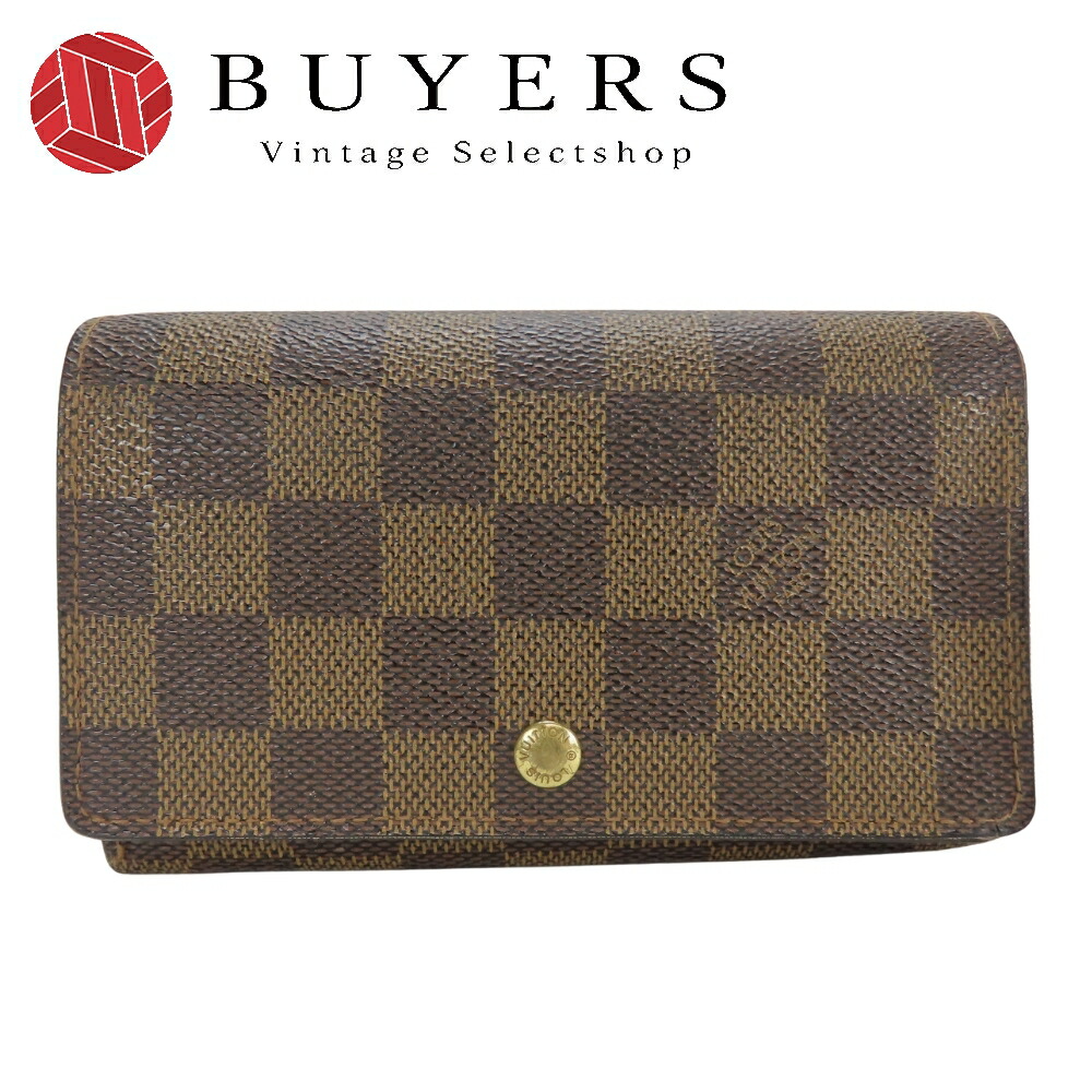 楽天市場】louis vuitton トレゾール ダミエ（レディース財布｜財布