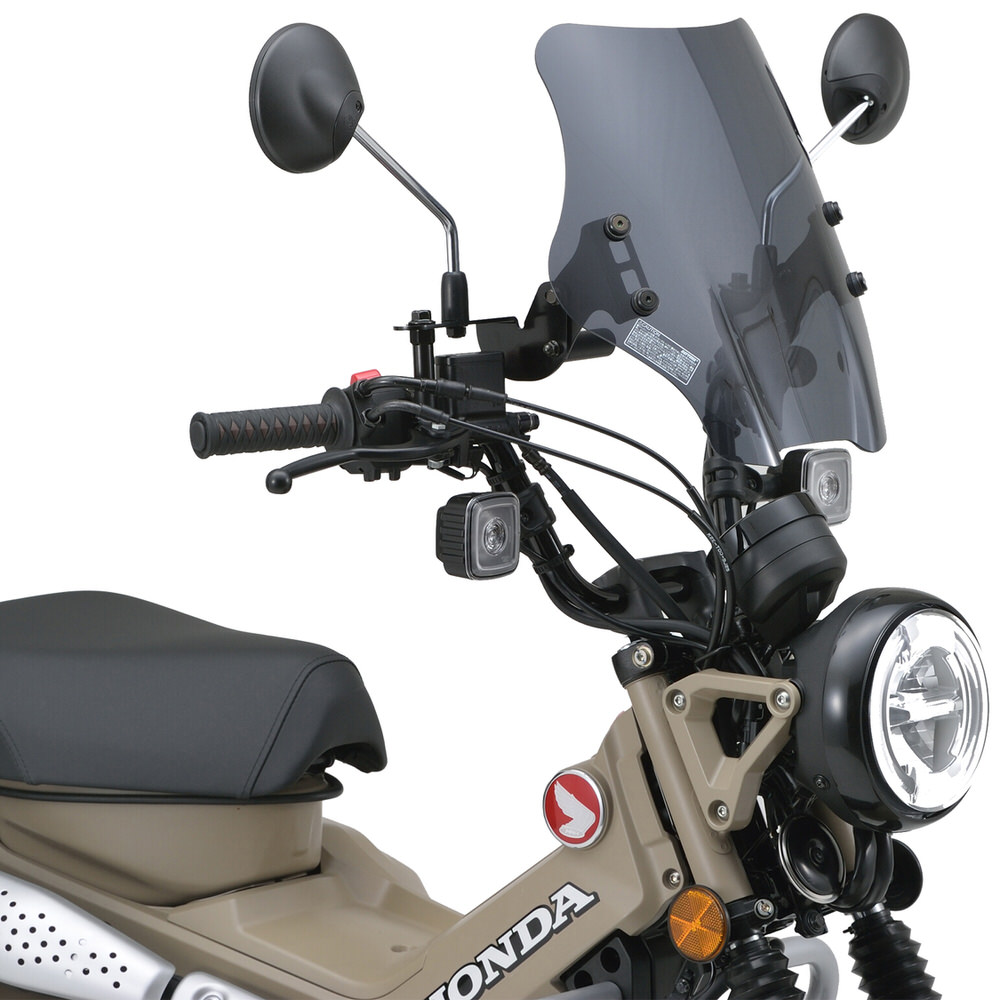 楽天市場】CT125ハンターカブ（JA55） ウインドシールドSS スモーク