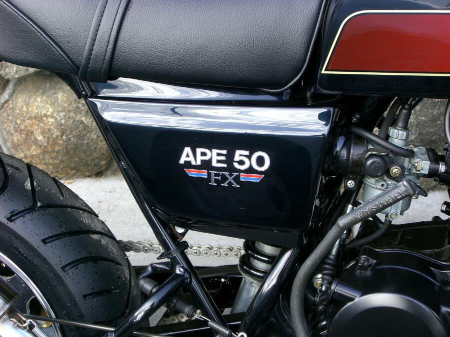 楽天市場】APE50/100 エイプ50/100 Z400FXタイプ サイドカバー FRP057