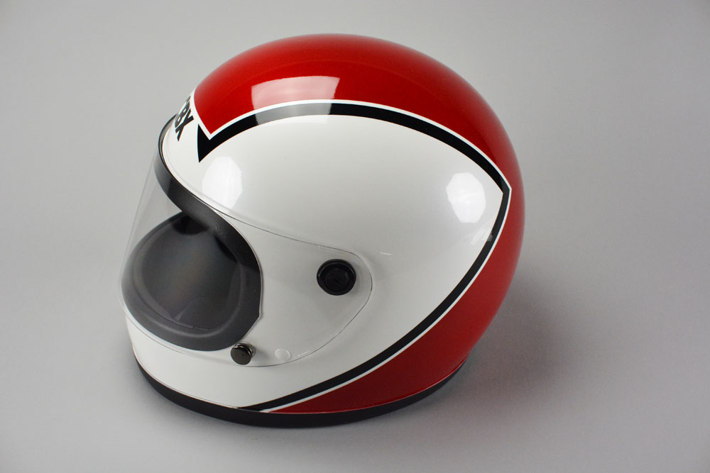 楽天市場】【楽天スーパーセール】GT750 ヘルメット 族ヘル CBX アカ