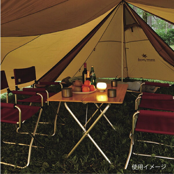 楽天市場】スノーピーク snow peak ワンアクションテーブル竹 LV-010TR