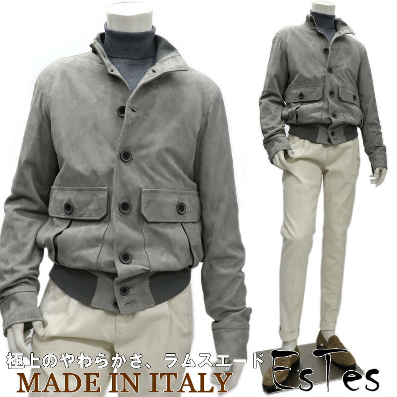 楽天市場】EsTes エステス イタリア製 ラムスエード バルスター型