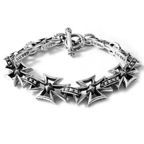 楽天市場】アイアンクロスブレスレットの通販