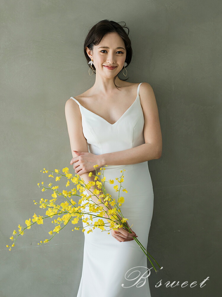 楽天市場】〈3/4 20時〜10％OFF！〉キャミソール ウェディングドレス