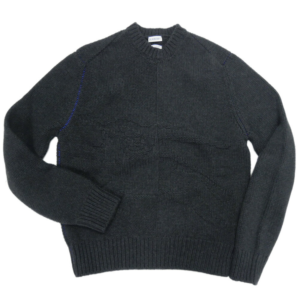 楽天市場】BURBERRY バーバリー メンズクルーネックセーター ニット
