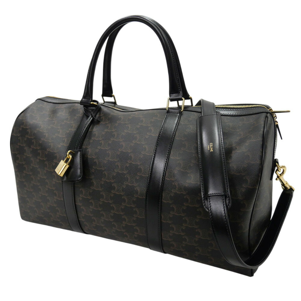 楽天市場】CELINE セリーヌ メンズボストンバッグ 190662CHI ブラック