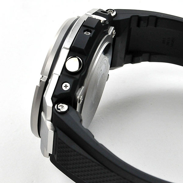 楽天市場】G-SHOCK 電波 ソーラー 電波時計 GST-W110-1AJF G-STEEL