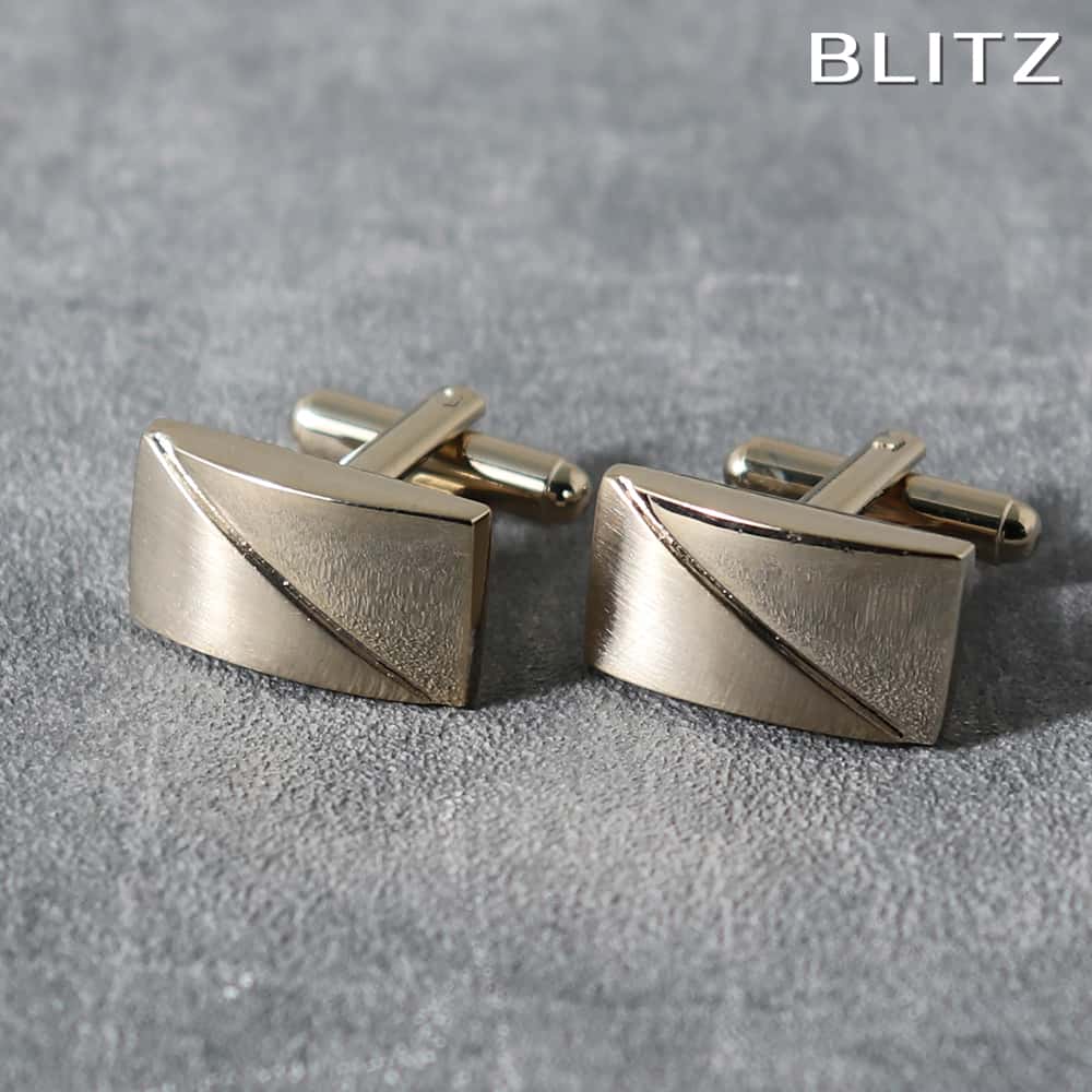 楽天市場】【BLITZ】 カフス カフスボタン オシャレ シャツ ゴールド