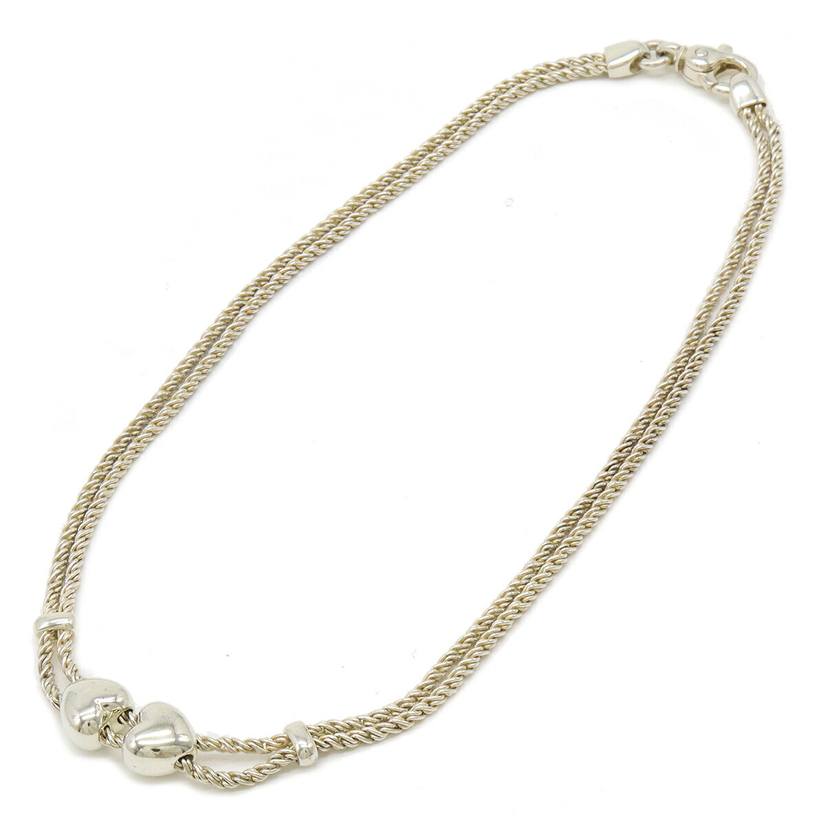 楽天市場】TIFFANY&Co. ティファニー ダブルハート ツイストロープ