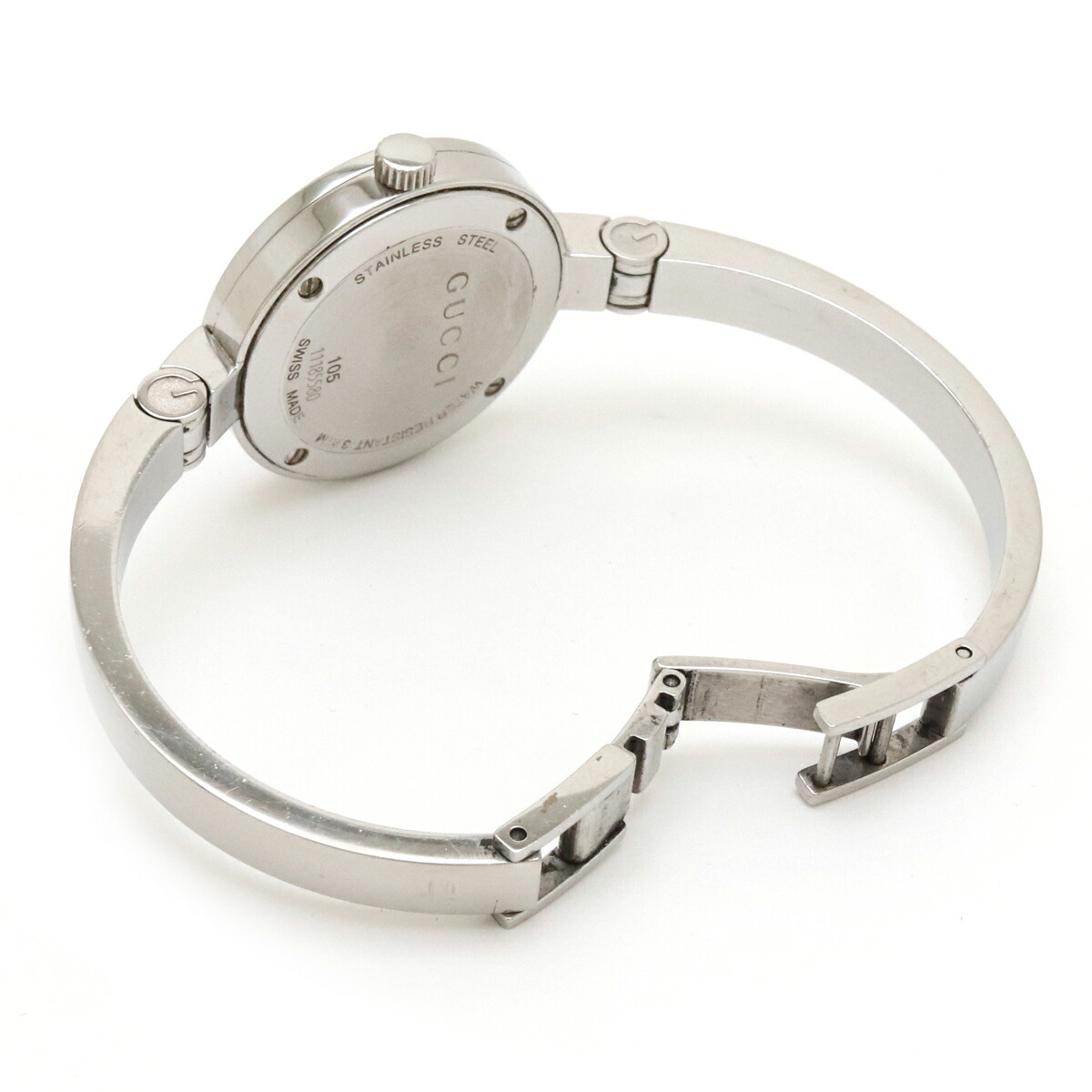 楽天市場】【ウォッチ】GUCCI グッチ ガーネットベゼル ホワイト文字盤