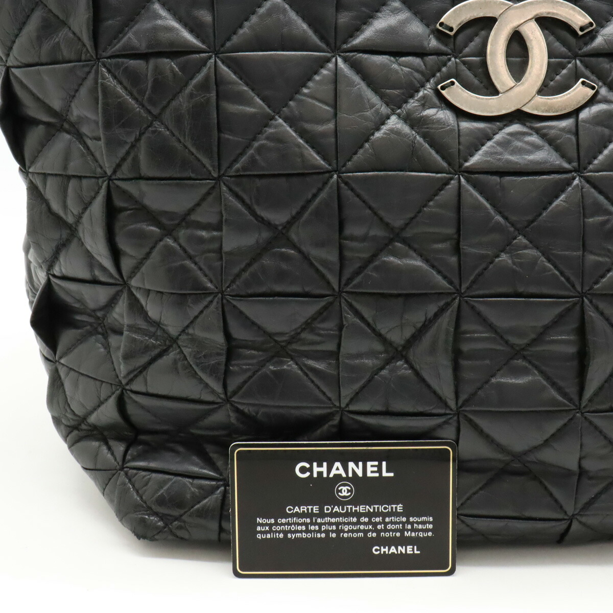 楽天市場】CHANEL シャネル ココマーク キルティング トートバッグ