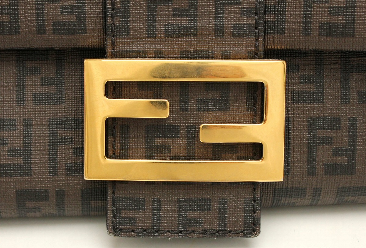 新品未使用✨FENDI フェンディ ズッカ ゴールド バックル モノグラム