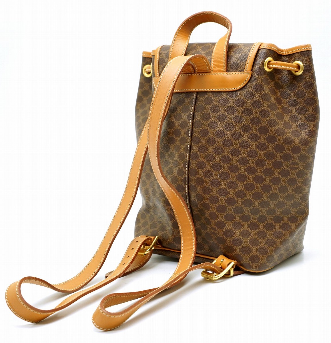 楽天市場】【バッグ】CELINE セリーヌ マカダム柄 バックパック