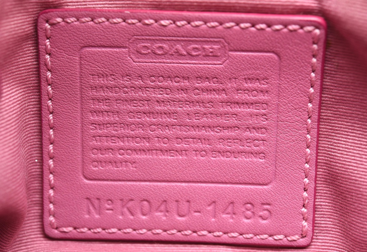 楽天市場】【バッグ】COACH コーチ シグネチャー ハンドバッグ