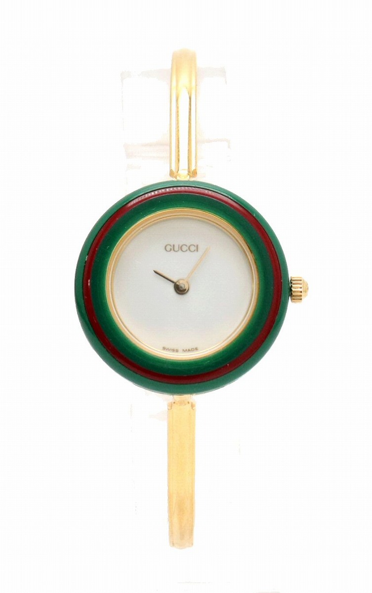 楽天市場】【ウォッチ】GUCCI グッチ チェンジベゼル ホワイト文字盤