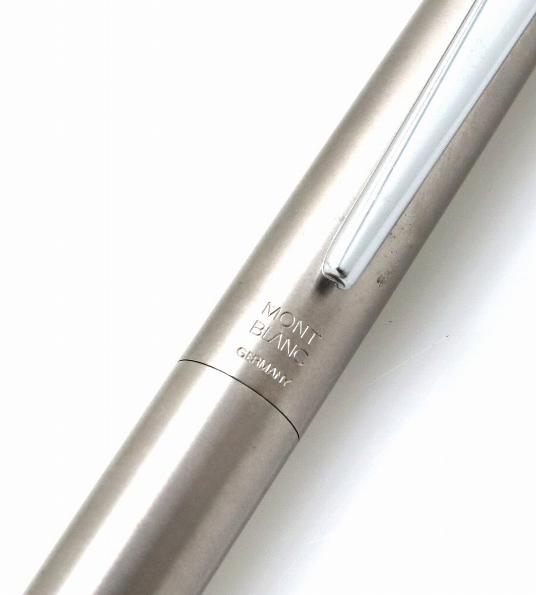 楽天市場】MONTBLANC モンブラン 万年筆 ノブレスシルバー ステンレス