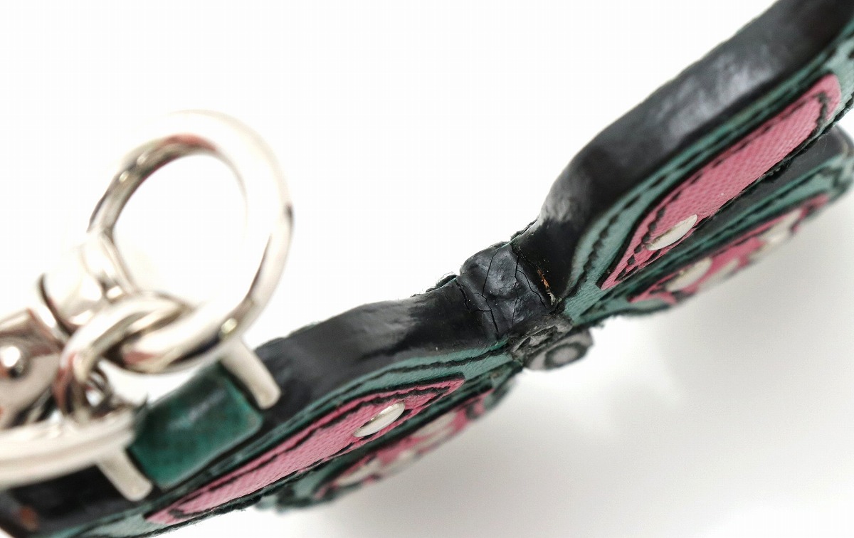 楽天市場】PRADA プラダ パピヨン 蝶 モチーフ キーホルダー