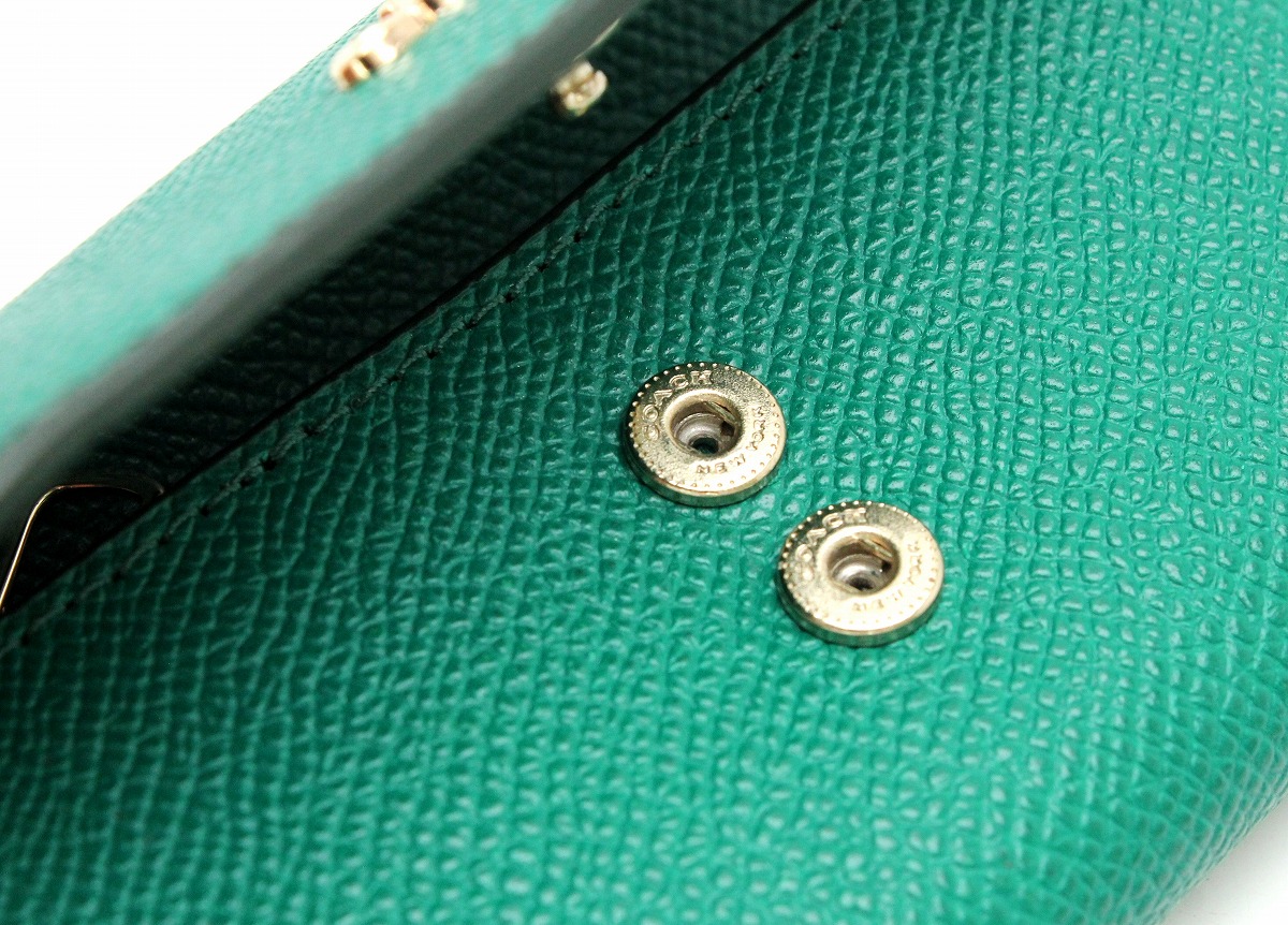 楽天市場】【未使用品】COACH コーチ キーケース 6連キーケース レザー