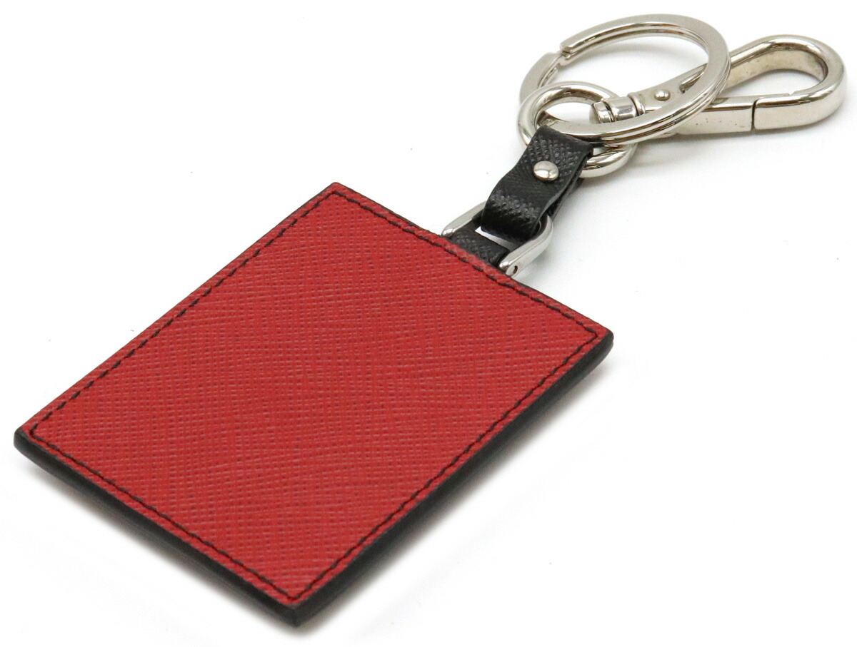 楽天市場】PRADA プラダ ロゴ I LOVE PRADA ハート キーホルダー