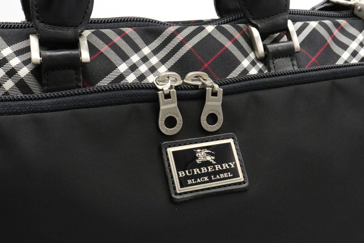 バーバリー ノバチェック 2way ビジネスバッグ ブリーフケース
