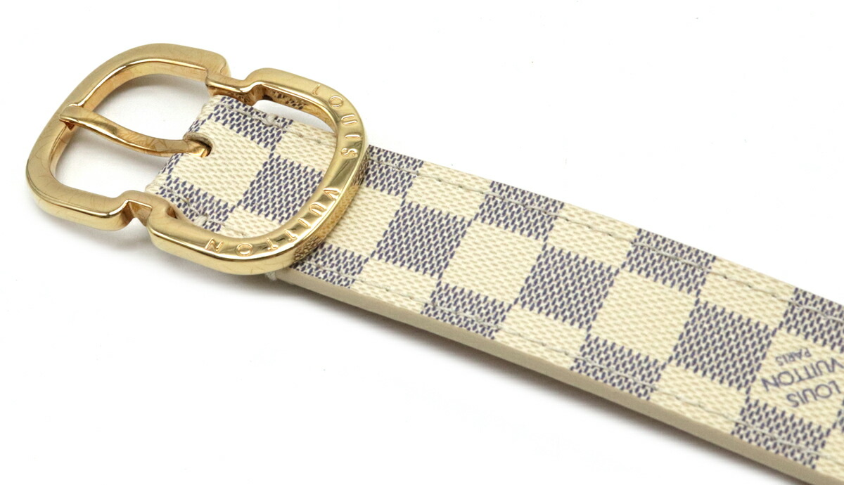 楽天市場】LOUIS VUITTON ルイ ヴィトン ダミエアズール サンチュール