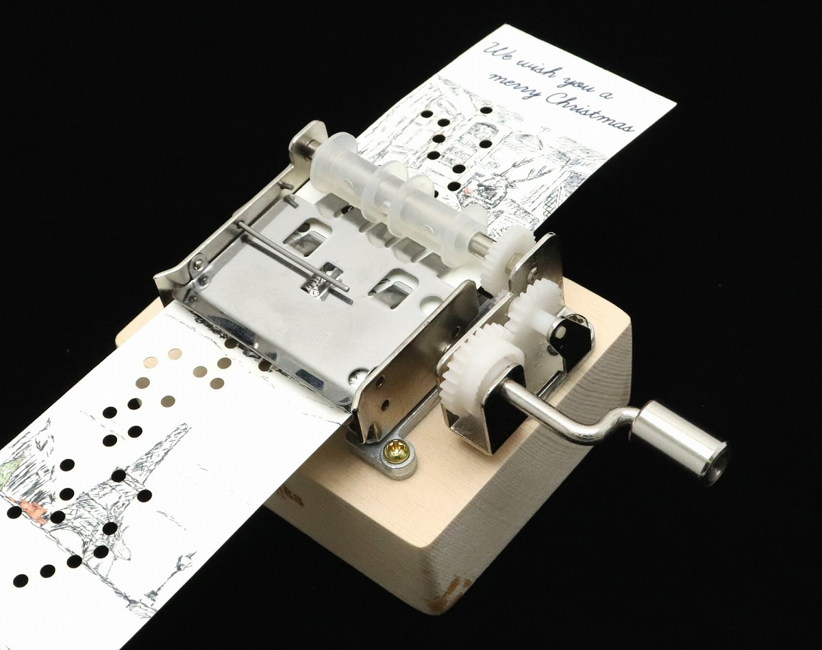 楽天市場】HERMES エルメス オルゴール 手回しカードオルゴール 旅する