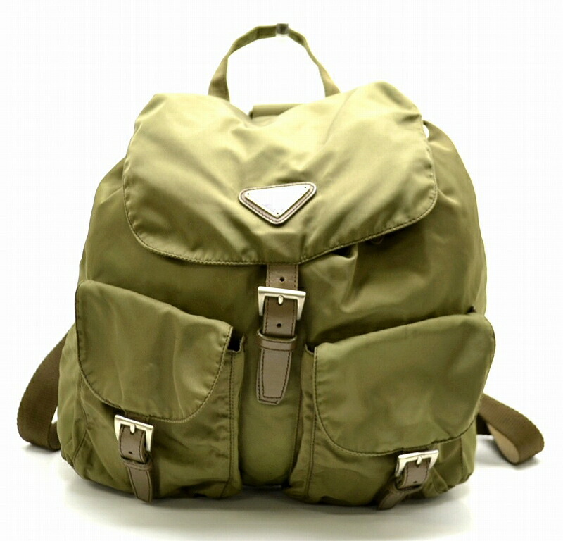 楽天市場】【中古】【バッグ】PRADA プラダ ナイロン バックパック