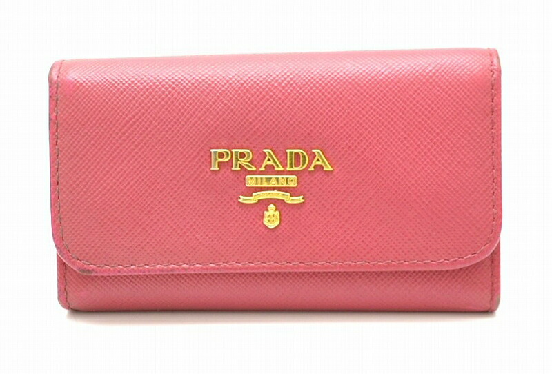 楽天市場】【未使用品】PRADA プラダ 6連キーケース キーケース