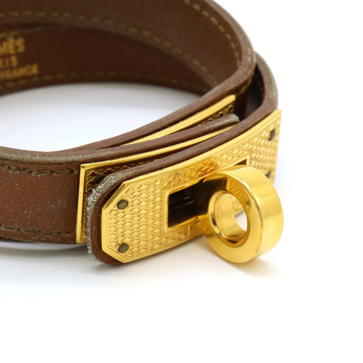 楽天市場】HERMES エルメス ケリー ドゥブルトゥール ブレスレット 2連