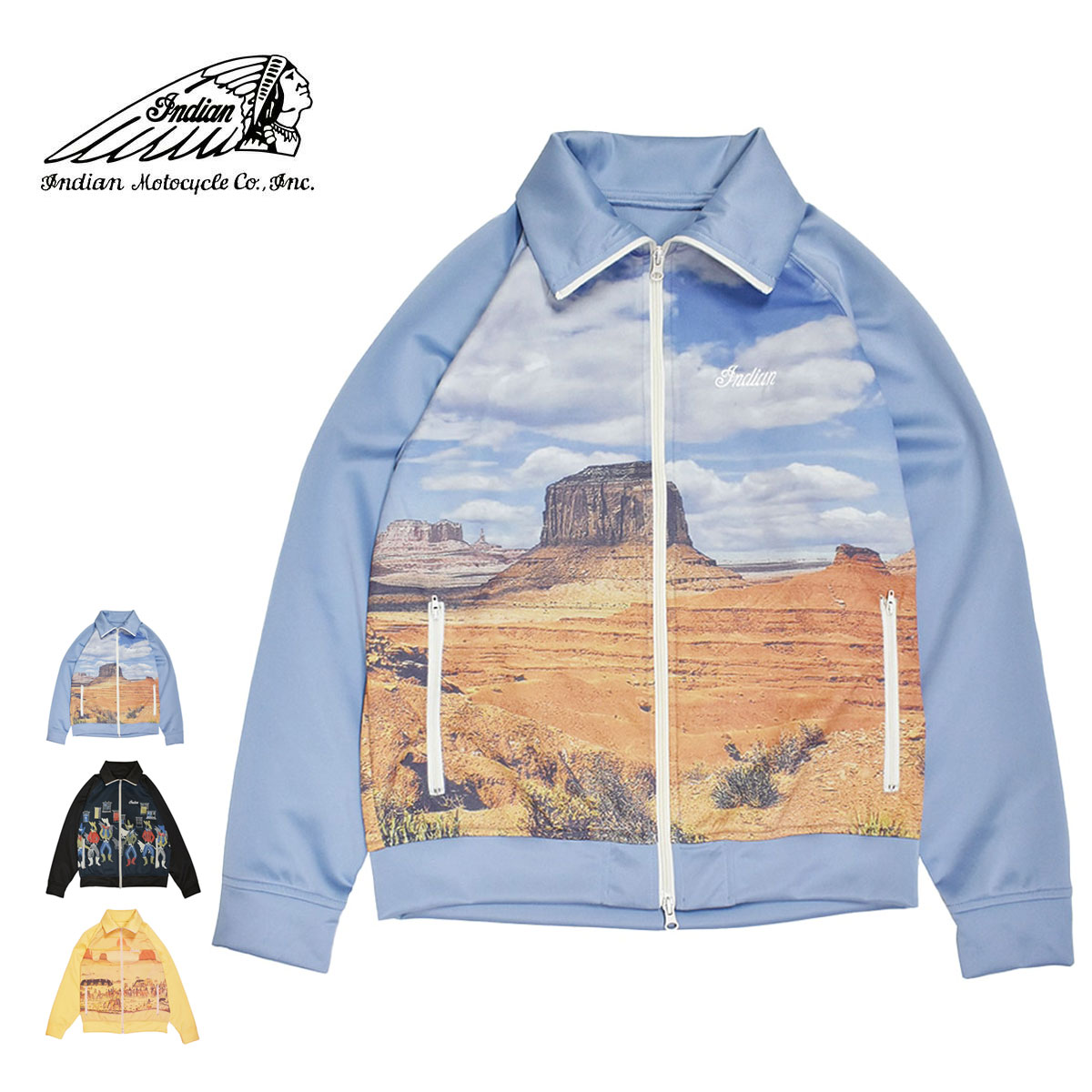 楽天市場】【送料無料】 Indian インディアン Track jaket メンズ