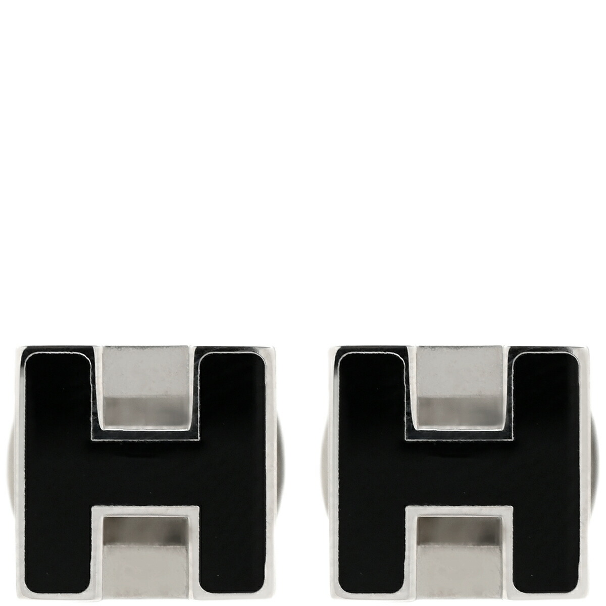 楽天市場】エルメス カージュ ド アッシュ h キューブ ピアスの通販