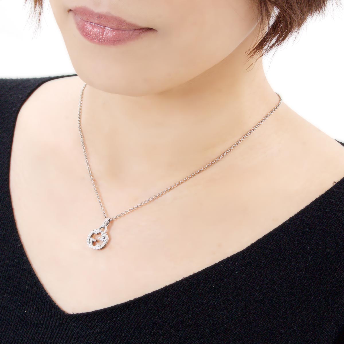 楽天市場】グッチ ネックレス アクセサリー レディース インター