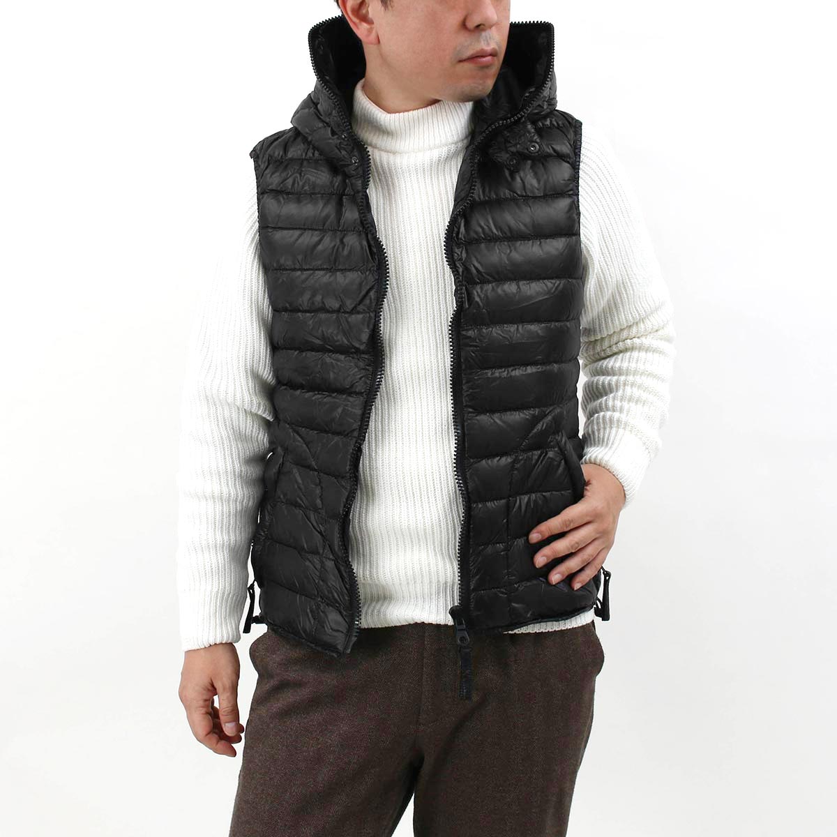 楽天市場】デュベティカ ダウンベスト アウター メンズ リカオン