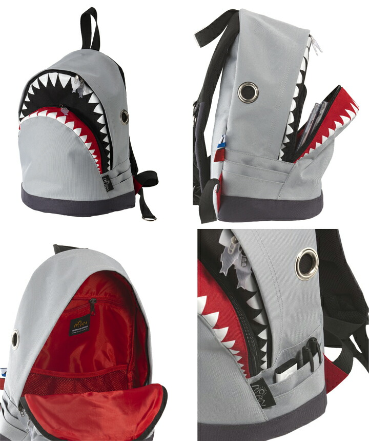 楽天市場】バックパック サメシャークバックパック MMORN CREATIONS