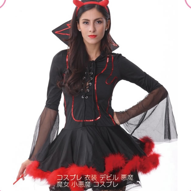 楽天市場】コスプレ 衣装 デビル 悪魔 魔女 小悪魔 コスプレ衣装