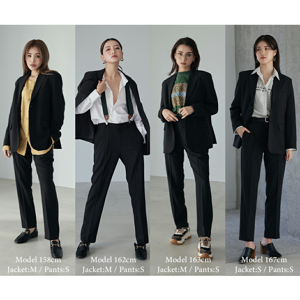 楽天市場】スーツ レディース ブラック 黒 BOYSHE Basic SUIT【BLACK